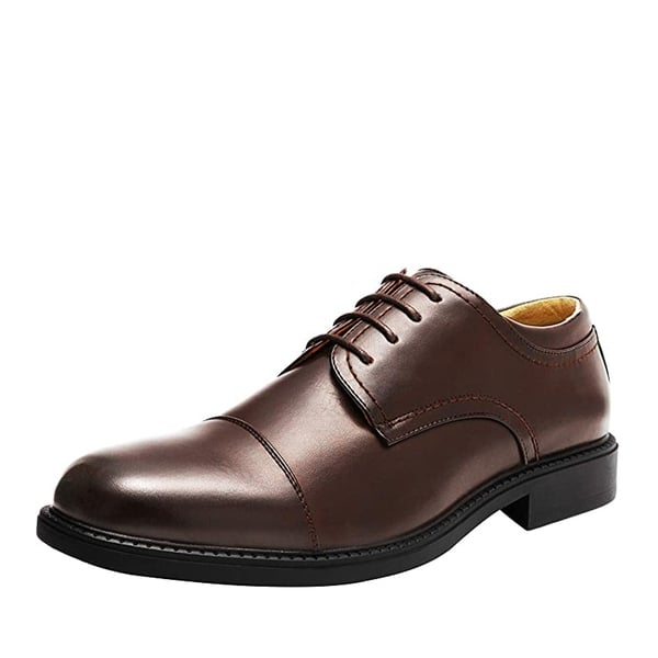 dream pairs Men's Cap-Toe Oxford Dress Shoes
