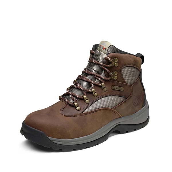 dream pairs Men's Cap Toe Steel Toe Work Boots