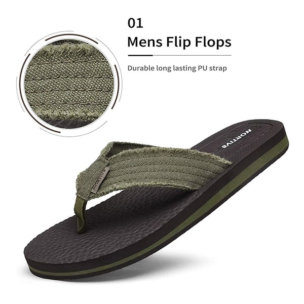 Dream Pairs Men's Comfortable Flip Flops