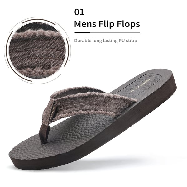 Dream Pairs Men's Comfortable Flip Flops