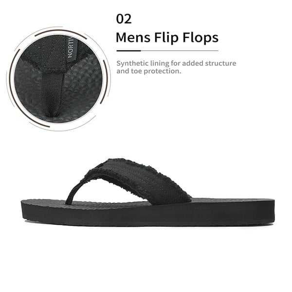 Dream Pairs Men's Comfortable Flip Flops