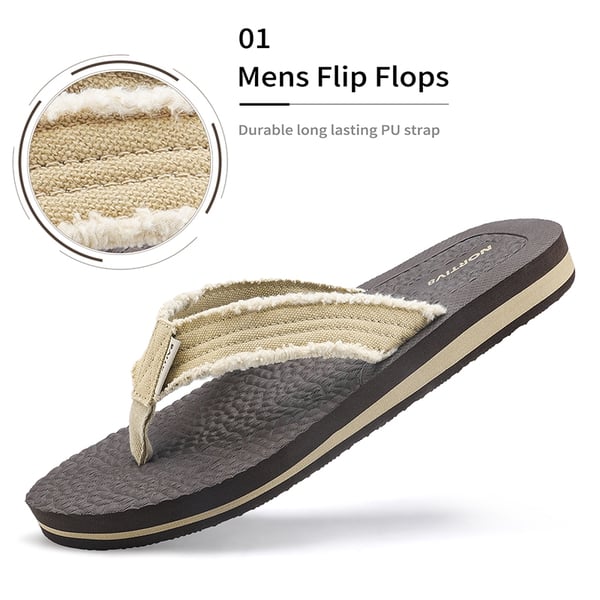 Dream Pairs Men's Comfortable Flip Flops