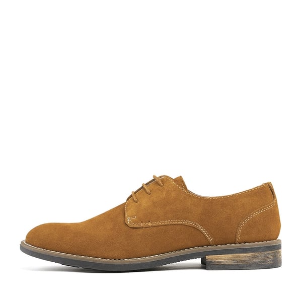 Dream Pairs Men's Plain-Toe Suede Oxford Shoes