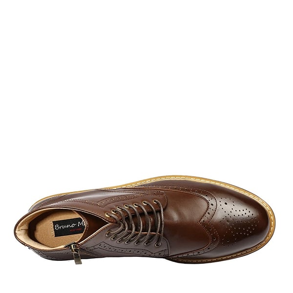 Dream Pairs Men's Side Zipper Wingtip Boots