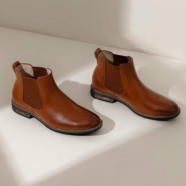 Dream Pairs Men's Slip-On Dress Chelsea Boots
