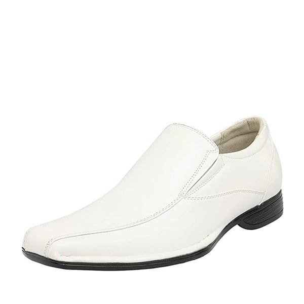 dream pairs Men's Square-Toe Dress Loafer Shoes