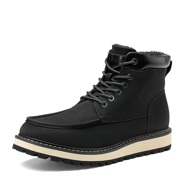 dream pairs Men's Warm Moc Toe Boots