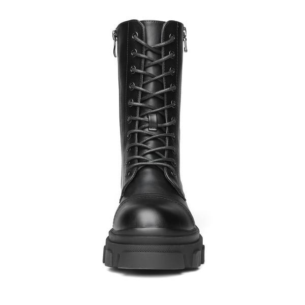 Dream Pairs Mid Calf Combat Boots