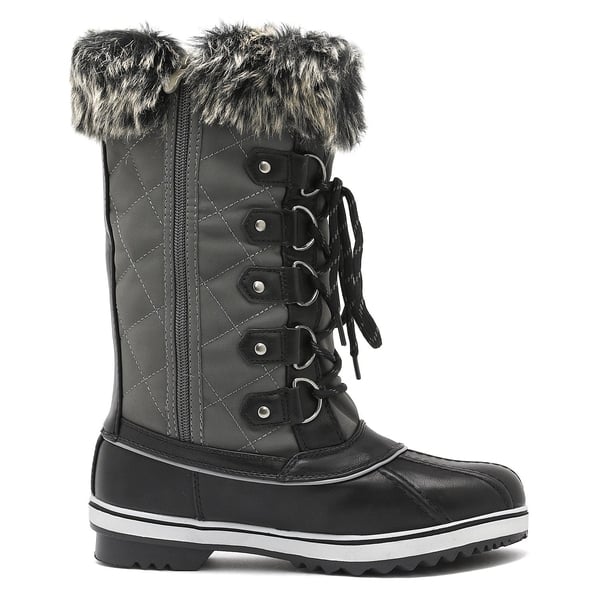Dream Pairs Mid-Calf Fur Snow Boots