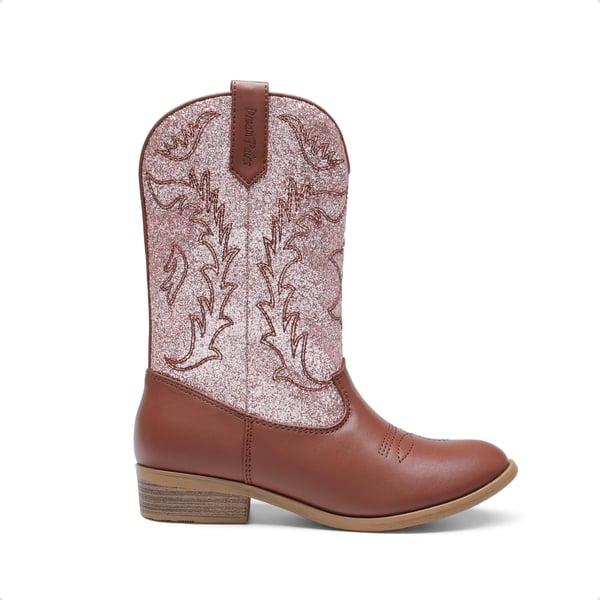 Dream Pairs Mid Calf Kids Cowboy Riding Boots