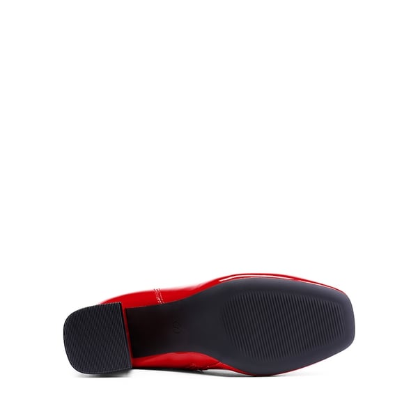 Dream Pairs Mid Calf Square-Toe Gogo Boots