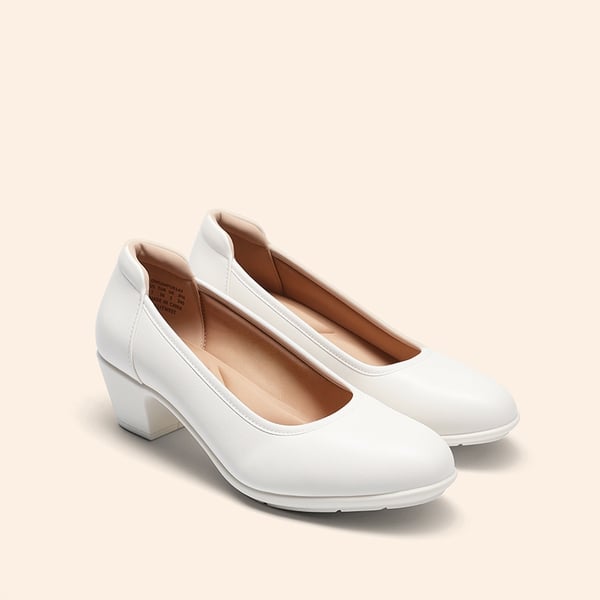 Dream Pairs Non-Slip Block Work Pumps