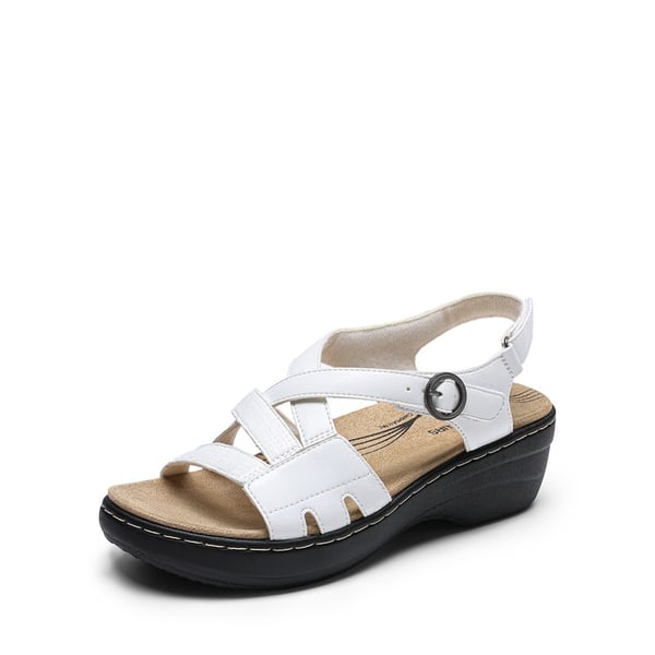 dream pairs Open Toe Arch Support Wedge Sandals