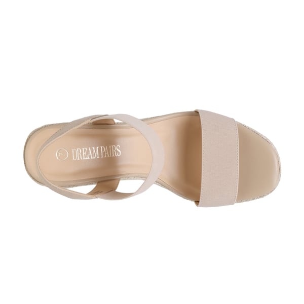 Dream Pairs Open Toe Espadrille Platform Sandals