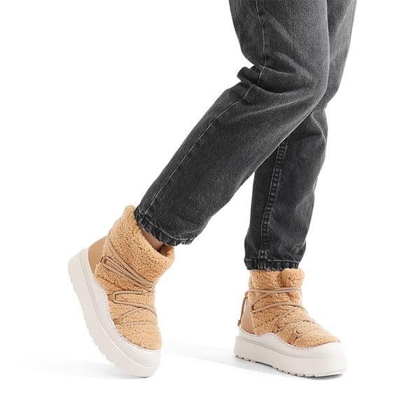 Dream Pairs Outdoor Faux Fur Snow Boots