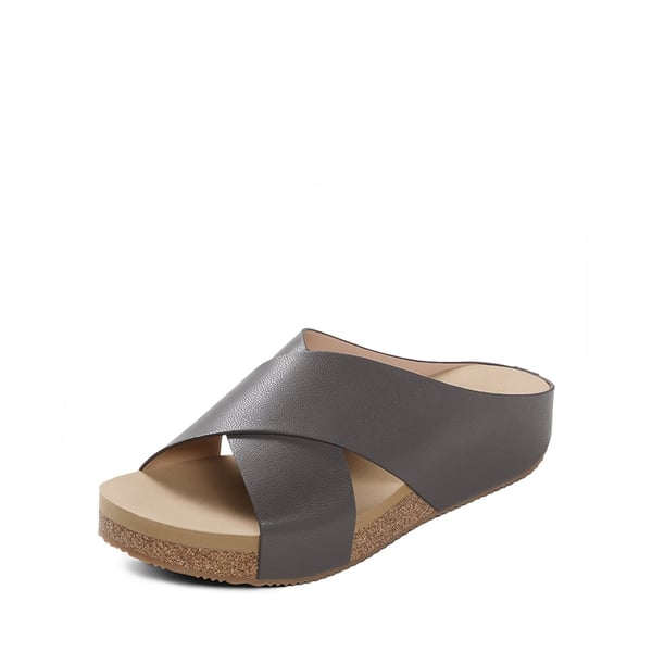 dream pairs Platform Criss-Cross Flat Sandals