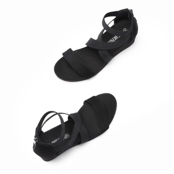 Dream Pairs Platform Elastic Wedge Sandals