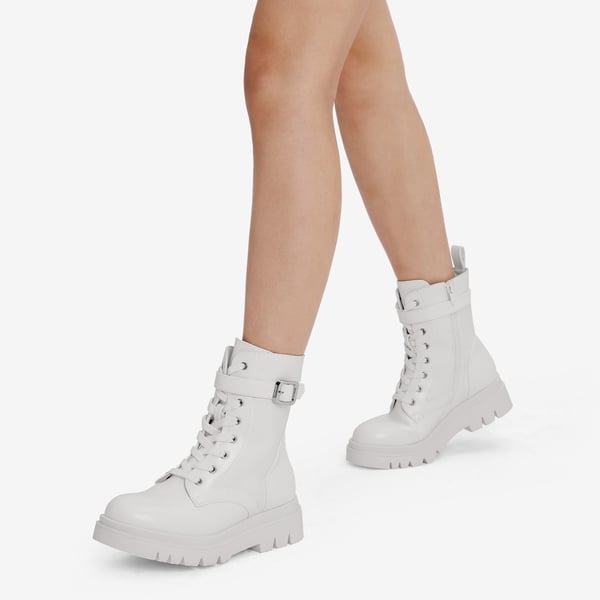 Dream Pairs Platform Lace Up Lug Sole Combat Boots