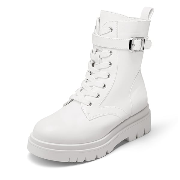dream pairs Platform Lace Up Lug Sole Combat Boots