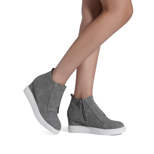 Dream Pairs Platform Wedge Booties