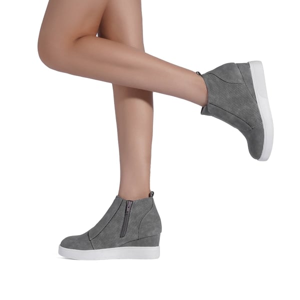 Dream Pairs Platform Wedge Booties
