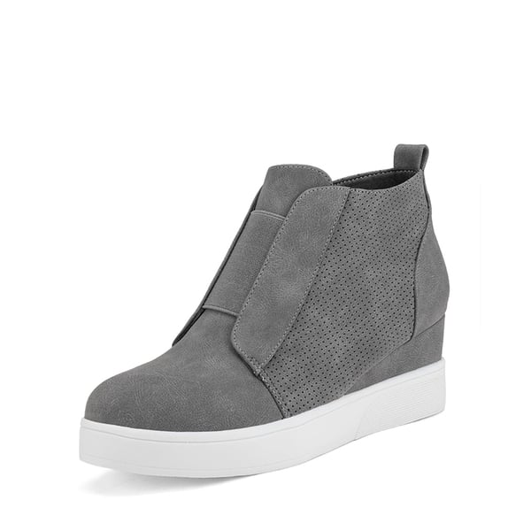dream pairs Platform Wedge Booties