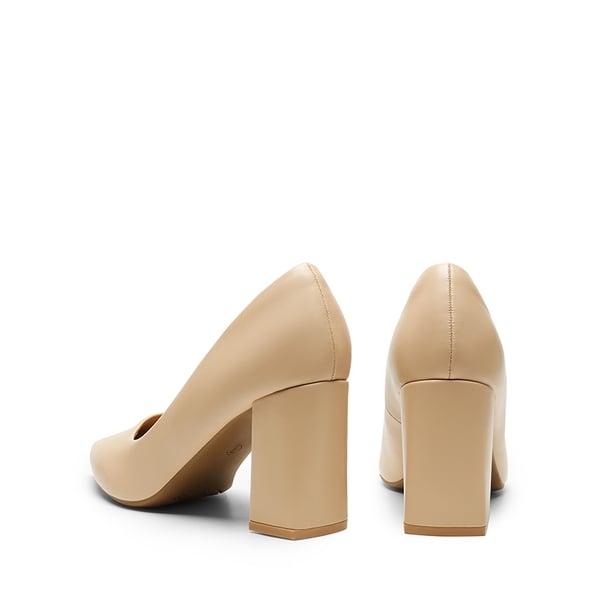 Dream Pairs Pointed Closed-Toe Block Heel Pumps