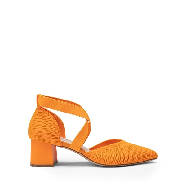 Dream Pairs Pointed Toe Criss Cross Pumps