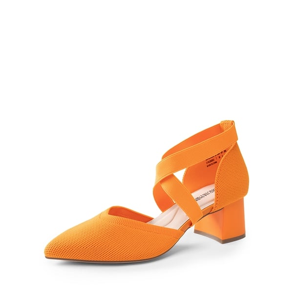 dream pairs Pointed Toe Criss Cross Pumps