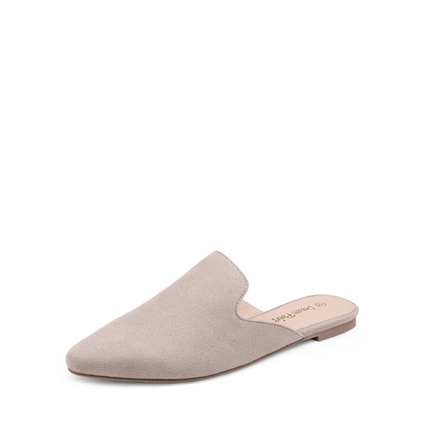 dream pairs Pointed Toe Flat Mules