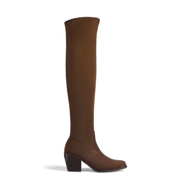 Dream Pairs Pointed Toe Thigh High Boots