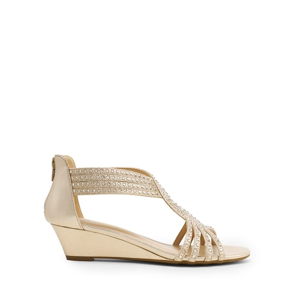 Dream Pairs Rhinestone Wedge Sandals