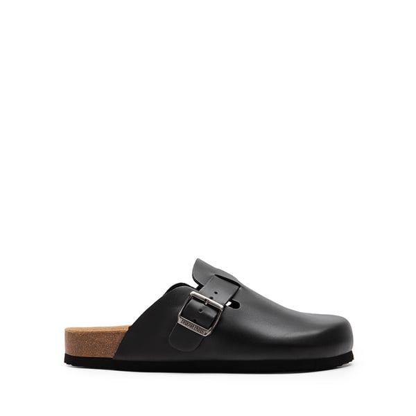 Dream Pairs Round Toe Buckle Slip-on Mules