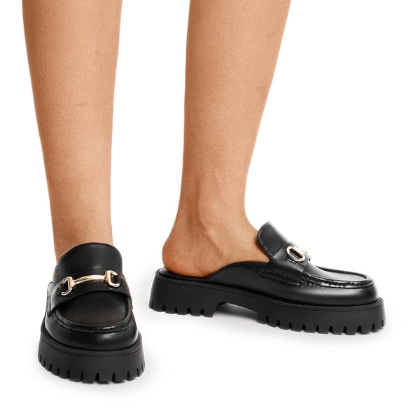 Dream Pairs Round Toe Slip-on Mules