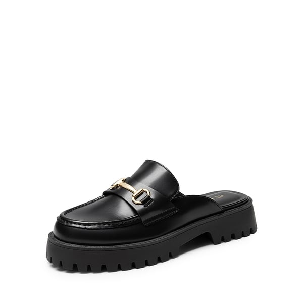 dream pairs Round Toe Slip-on Mules