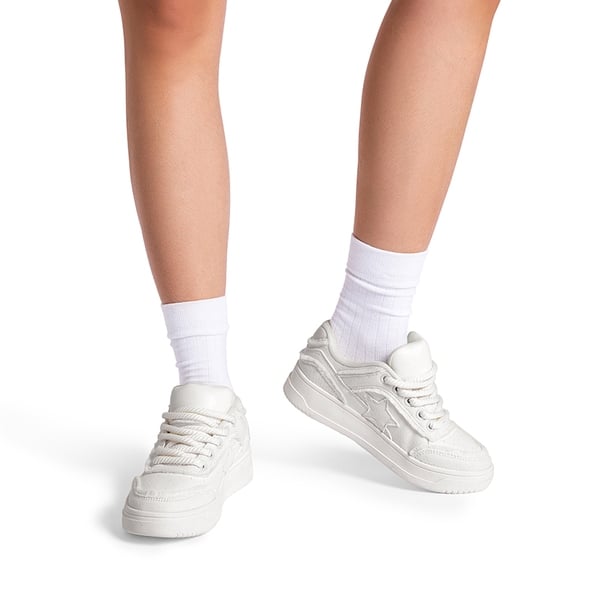 Dream Pairs [Rube] Denim Casual Fashion Sneakers