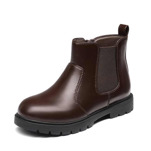 dream pairs Side Zipper Kids Chelsea Boots