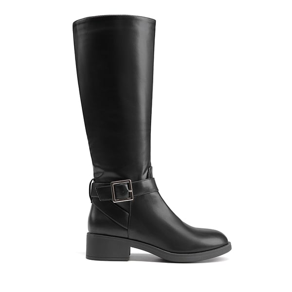 Dream Pairs Side Zipper Knee High Riding Boots