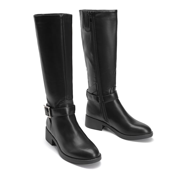 Dream Pairs Side Zipper Knee High Riding Boots
