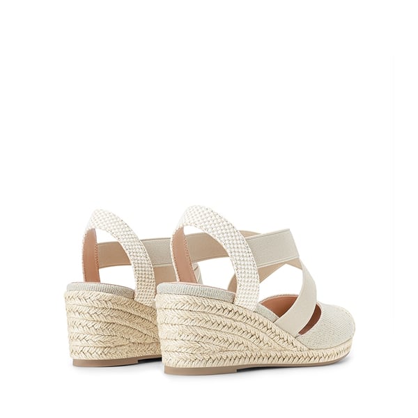 Dream Pairs Slip-on Cushioned Wedge Sandals