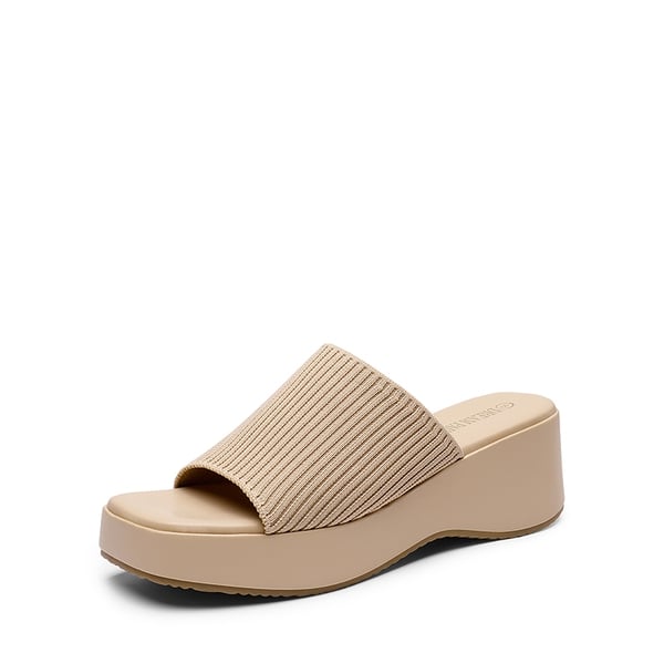 dream pairs Slip on Knitted Flatform Sandals