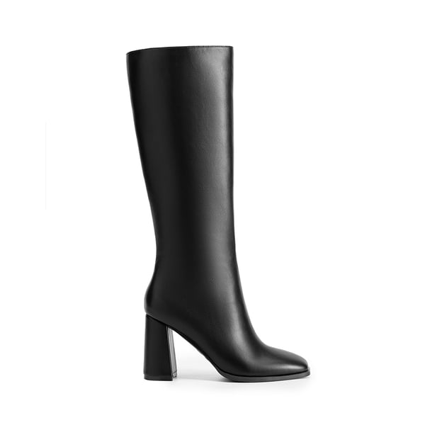 Dream Pairs Square Toe Block Heel Knee-high Boots