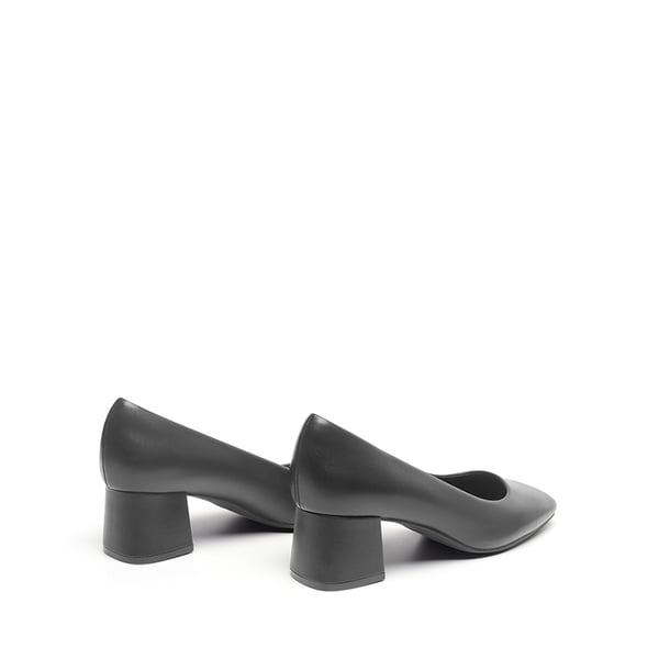 Dream Pairs Square Toe Low Chunky Pumps