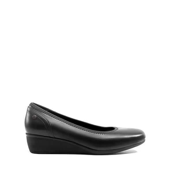 Dream Pairs Square Toe Low Wedge Dress Pumps