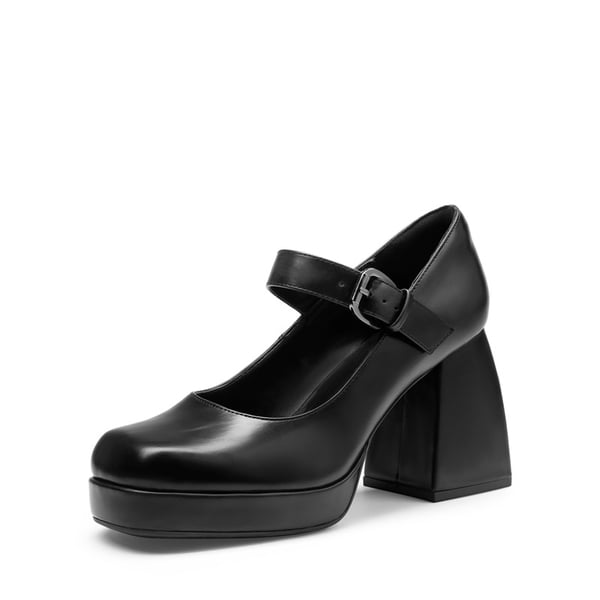 dream pairs Square Toe Mary Jane Platform Pumps