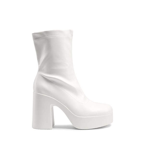 Dream Pairs Square Toe Platform Chunky Ankle Boots