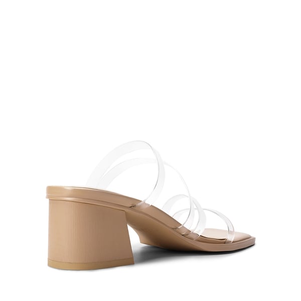 Dream Pairs Square Toe Strappy Chunky Heel Sandals