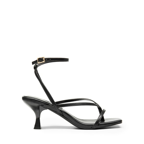 Dream Pairs Square Toe Strappy Kitten Heels