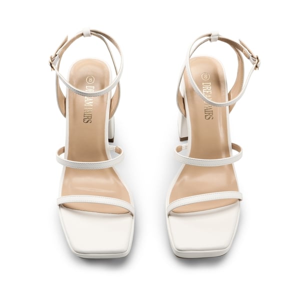 Dream Pairs Strappy Chunky Platform Heel Sandals