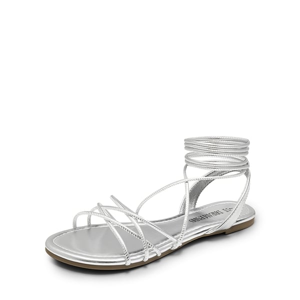 dream pairs Strappy Lace Up Flat Sandals
